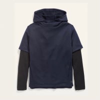 Áo hoodie tay đắp bé trai hàng dư xịn 0ld N@vy size 5-18T
