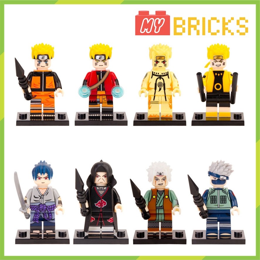 Combo lắp ráp 8 nhân vật Naruto - MR7035