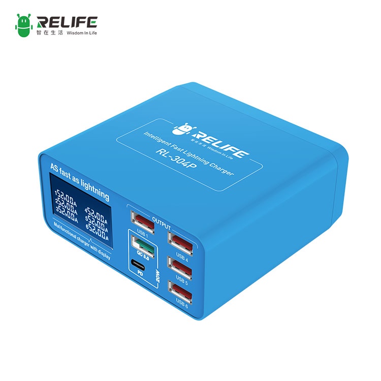 Sạc 6 cổng Relife RL-304P mẫu mới nhất