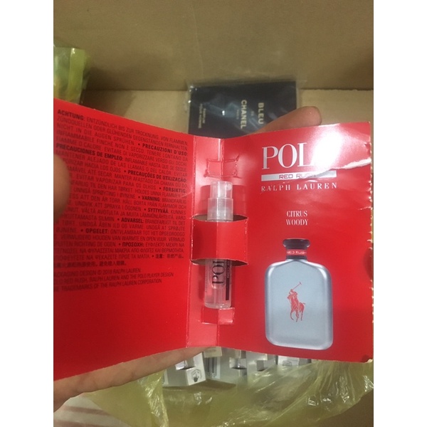 Vival nước hoa Ralph Lauren POLO RED RUSH EDT 1,2ml