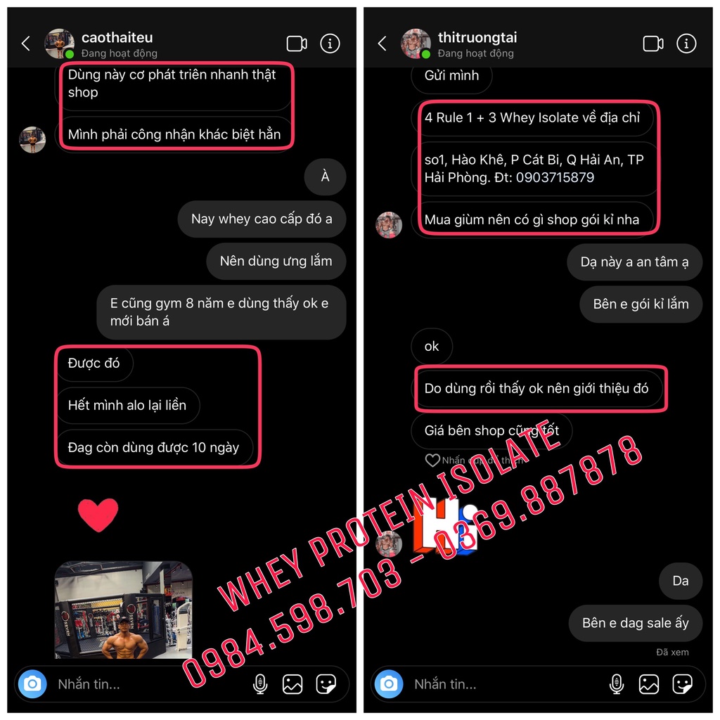 WHEY PROTEIN ISOLATE CHÍNH HÃNG - Sữa tăng cơ Whey