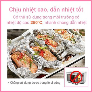 cuộn giấy bạc nướng