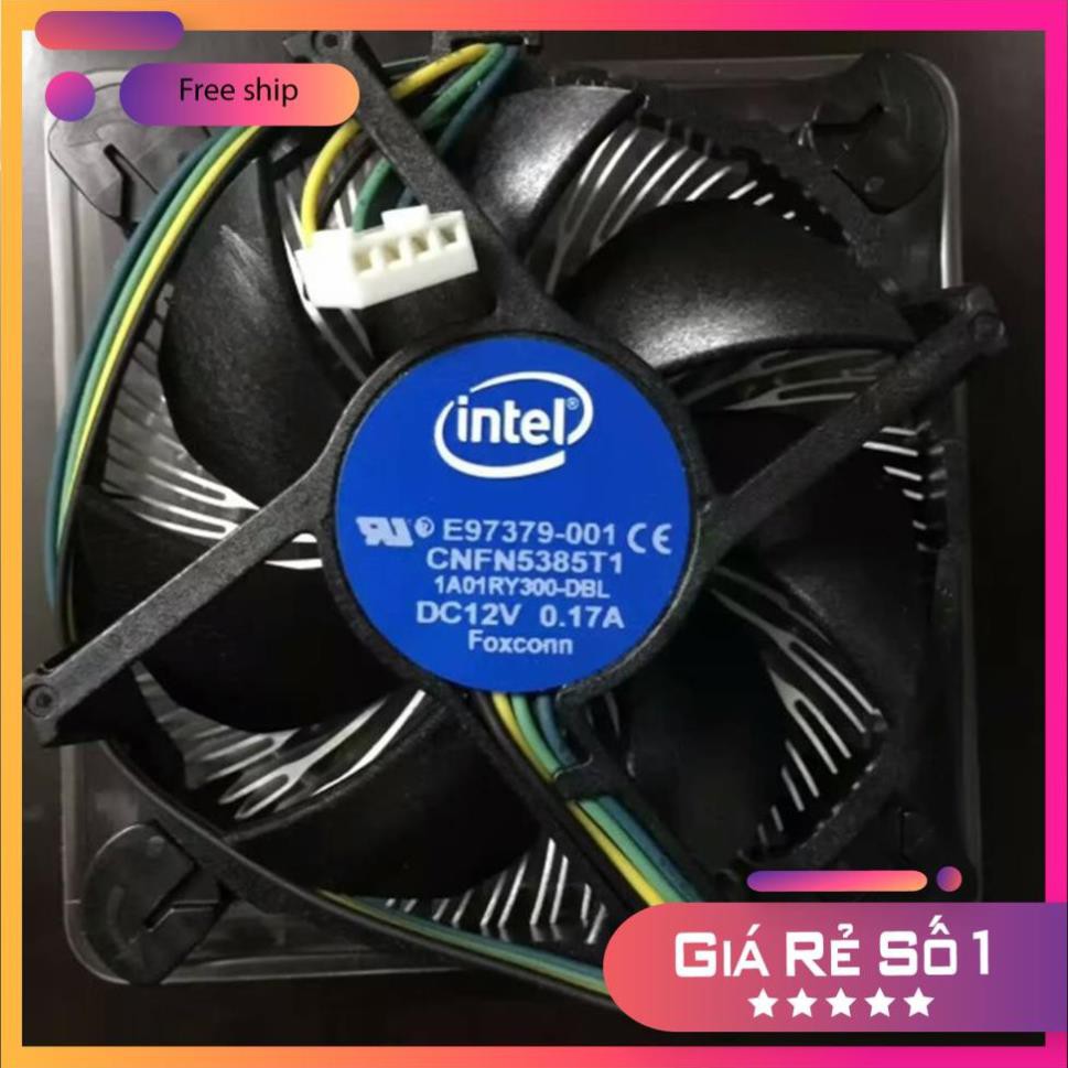 [Giá Hủy Diệt] Quạt làm mát máy tính Intel E97379-001 cho Core i3 i5 i7 LGA 1155 1156 1150 CPU