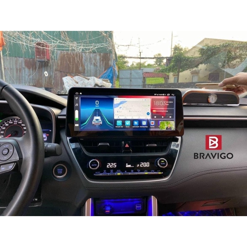 Siêu Hot: Màn hình Android Bravigo dành riêng cho xe Toyota Cross