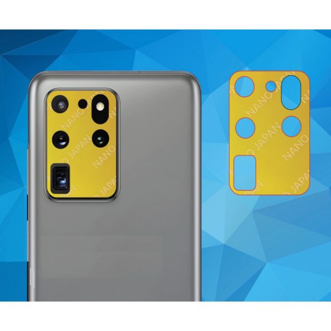 Dán nano bảo vệ camera Samsung S20/ S20 PLUS/ S20 ULTRA chống trầy xước bụi bẩn