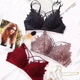 Bộ đồ lót su ren đan dây cao cấp