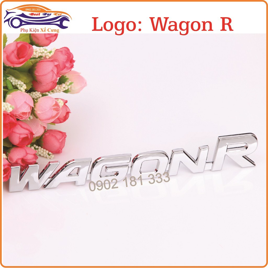 Logo, biểu tượng, chữ Suzuki WagonR