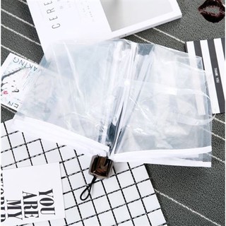 Dù xếp trong suốt hai công dụng cỡ nhỏ tiện dụng dành cho nữ