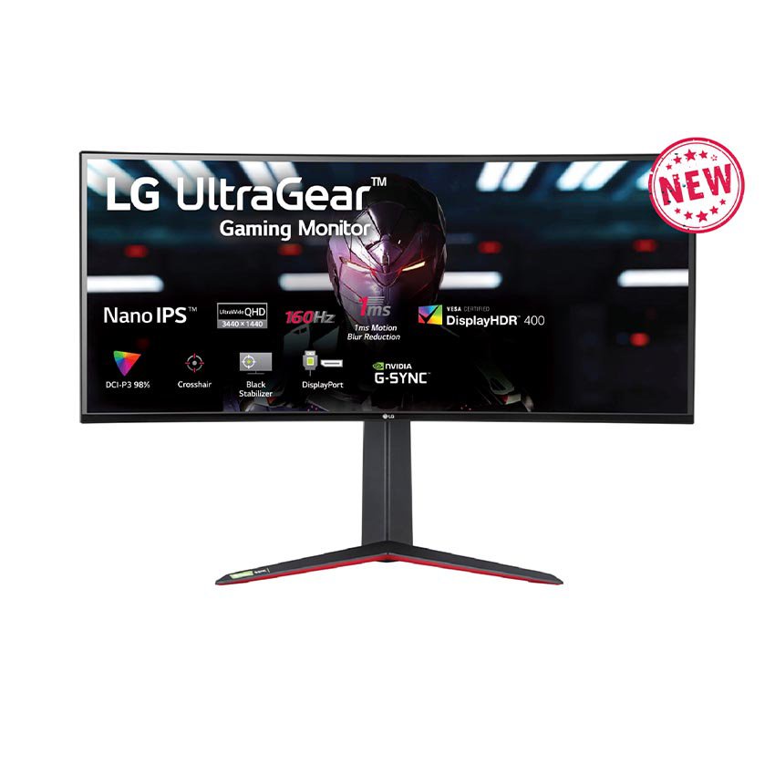 Màn hình LG 34GN850-B (34 inch/2K/NanoIPS/144Hz/1ms/400 nits/HDMI+DP+USB/Cong) - Hàng Chính Hãng