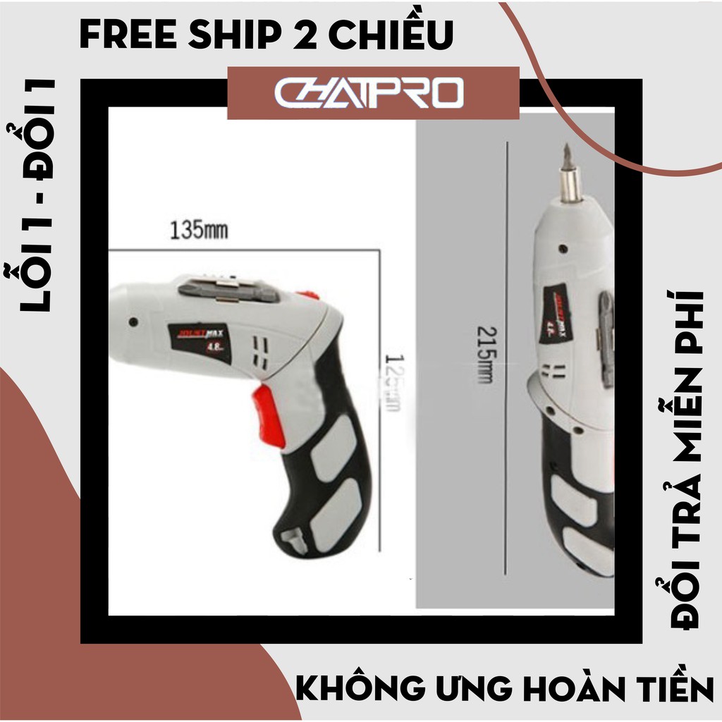 Máy khoan và vặn ốc vít cầm tay mini 45 chi tiết Joust Max- Bảo Hành 12 Tháng .