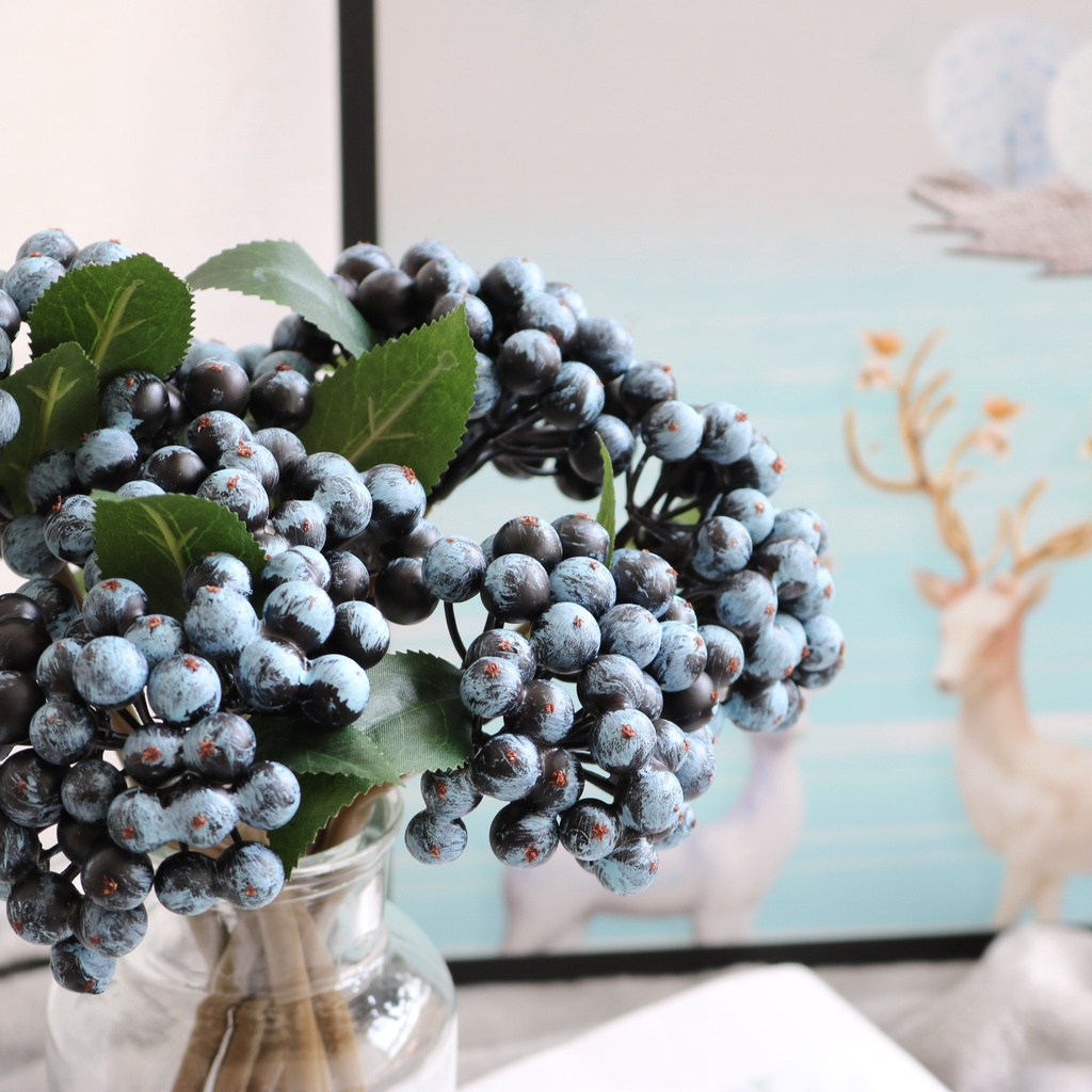 Hoa Nhân Tạo - Cành Hoa Cành Hoa - Trang Trí Phòng Khách Nhà - Lọ Trang Trí