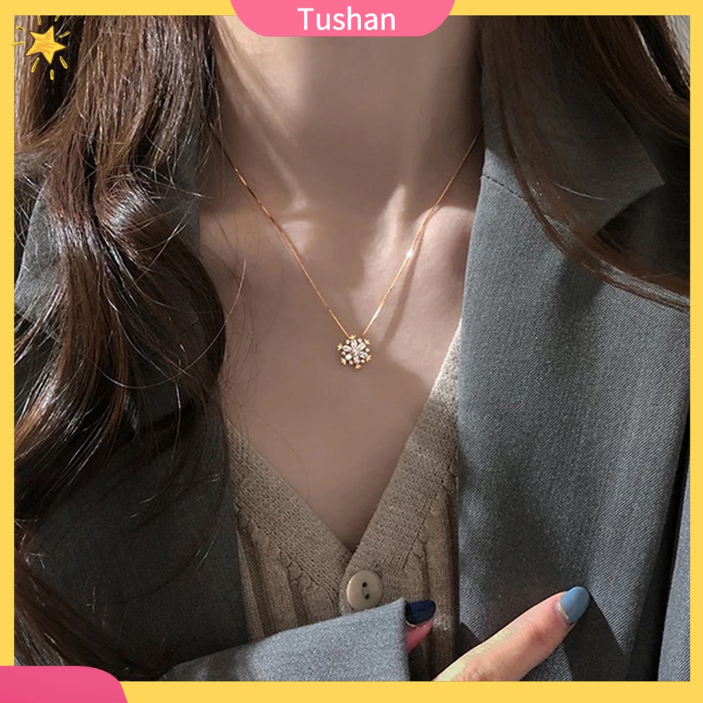 Vòng cổ mặt hình học phong cách Hàn Quốc cho nữ