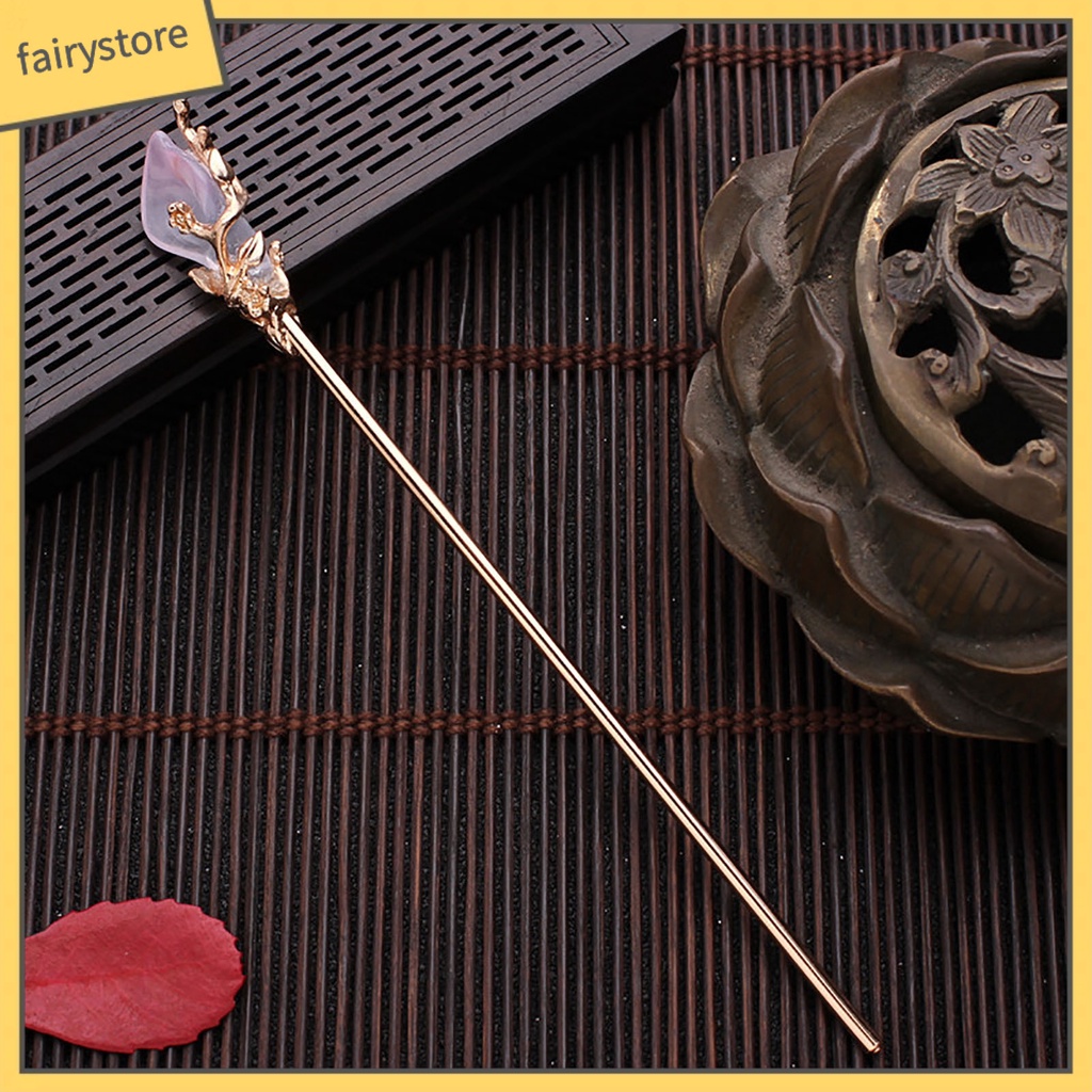 Trâm Cài Tóc Kim Loại Phong Cách Trung Hoa Cho Nữ