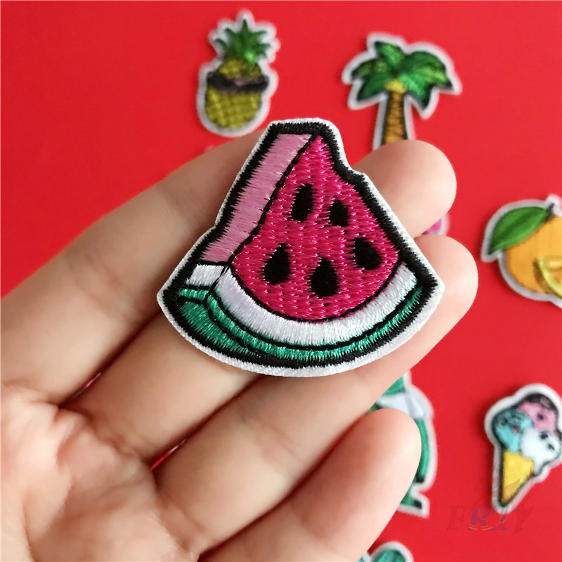 1 Miếng Vá Quần Áo Hình Chim Hồng Hạc / Dứa / Chim Hồng Hạc