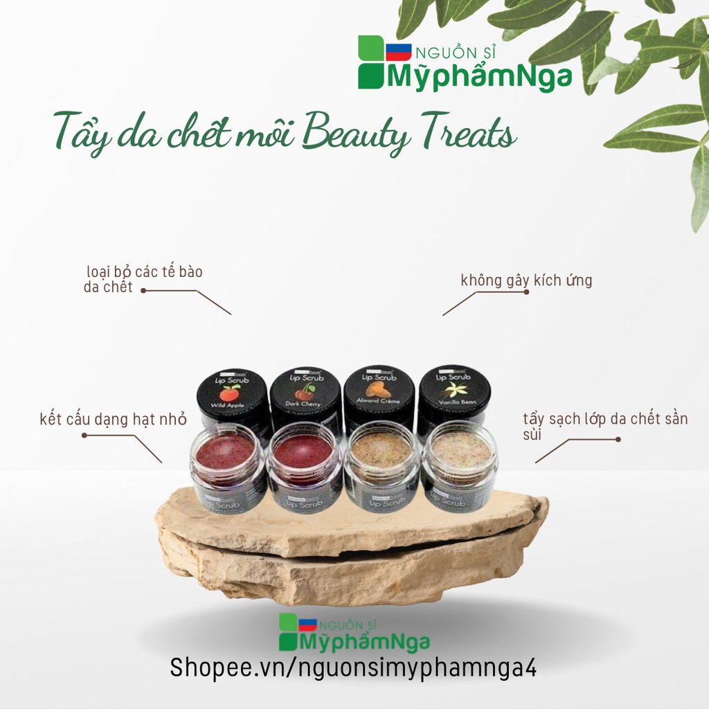 Tẩy da chết môi Beauty Treats