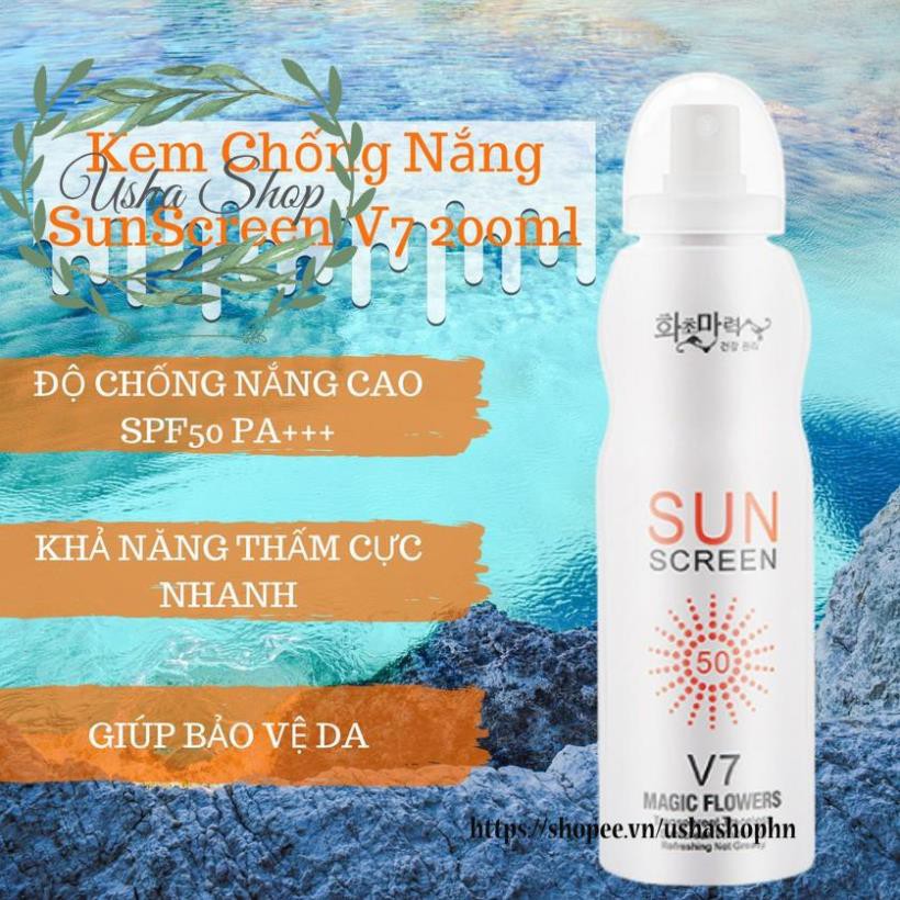 Kem Chống Nắng SunScreen V7 200ml