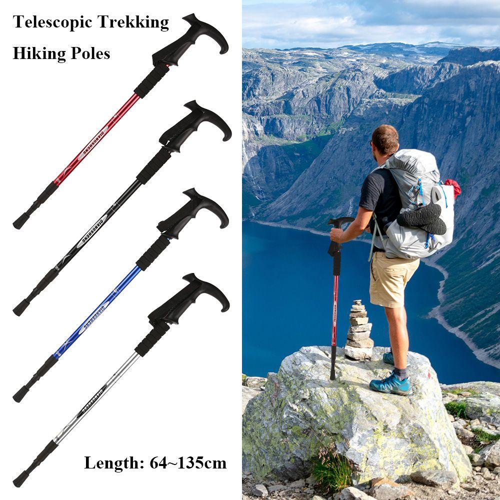 Gậy Đi Bộ Siêu Nhẹ Chống Sốc Kiểu Bắc Âu Có 4 Màu