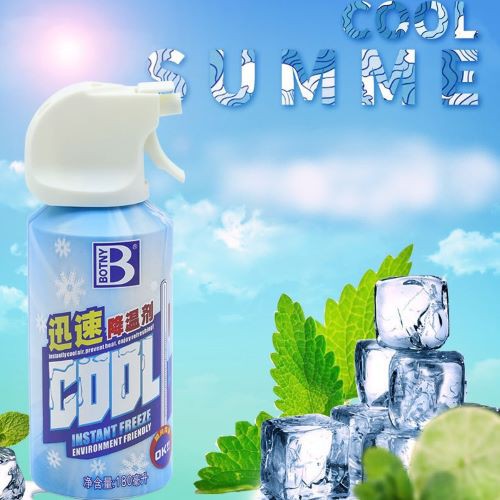 BÌNH XỊT LÀM LẠNH TỨC THỜI BOTNY COOL, CHAI XỊT LÀM MÁT NỘI THẤT XE HƠI, Ô TÔ