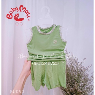 Bubaby bộ ba lỗ viền bambus BB016.02