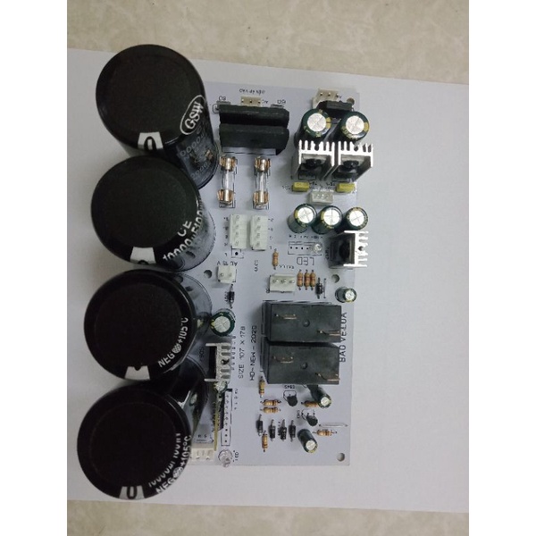 Mạch nguồn 4 tụ 100v 10.000uf có Bluetooth