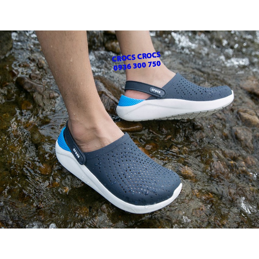 DÉP SỤC C.ROC.S. LITERIDE  CHO CẢ NAM VÀ NỮ MÀU XANH NAVY | BigBuy360 - bigbuy360.vn