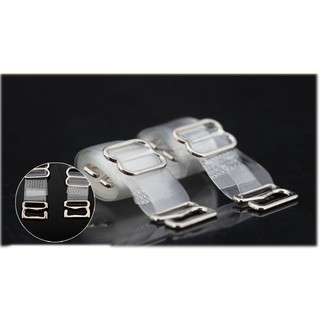 Combo 5 đôi dây áo ngực trong suốt và 5 miếng nối áo ngực
