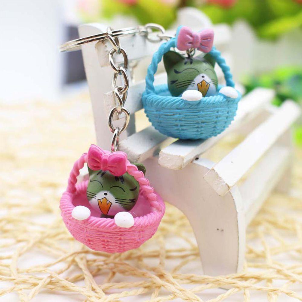 Móc Khóa Hình Chú Mèo Đáng Yêu