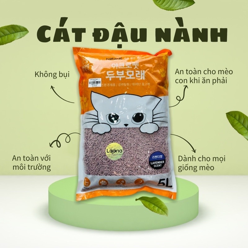 cát đậu nành acropet