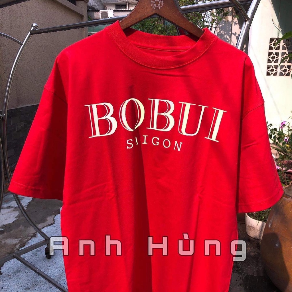 [BOBUI NEW FULLTAG CHÍNH HÃNG] Áo thun BOBUI  / áo thun bobui chữ phản quang (real 100%) form oversize tay lỡ | BigBuy360 - bigbuy360.vn