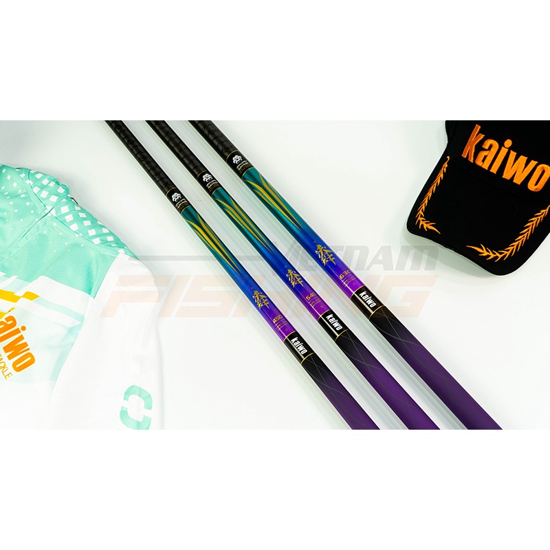 Cần câu tay Kaiwo Hoành Thiên Hạ 8m1 - Độ cứng 5H