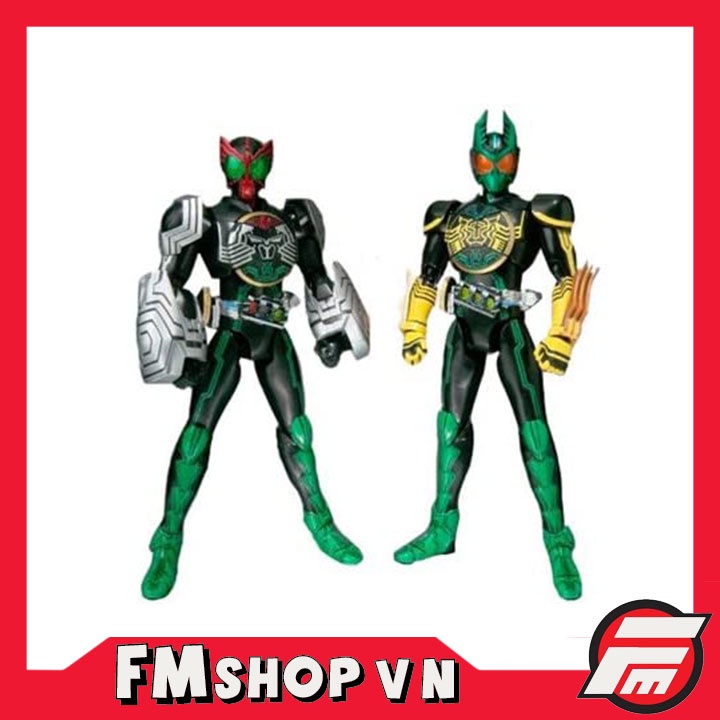 MÔ HÌNH CHÍNH HÃNG  SHF KAMEN RIDER OOO TAKAGORIBA & GATATORABA