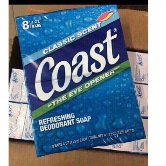 Xà phòng khử mùi kháng khuẩn Coast Classic Scent