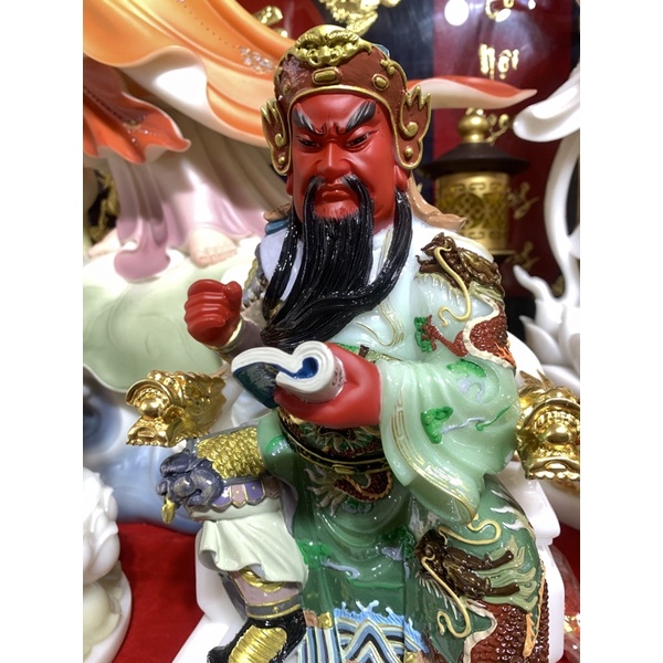 Tôn Tượng Quan Âm - Quan Công - Thiên Hậu bột đá cao cấp - Tượng Phật Bà Quan Âm - Quan Thánh Đế Quân