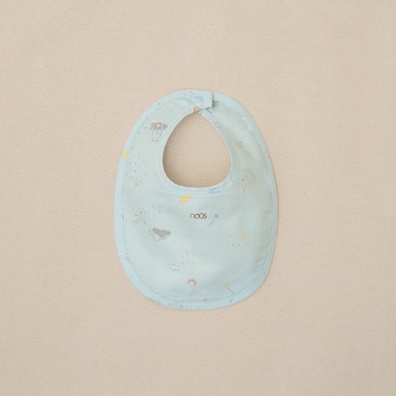 [Nous 2022] Phụ Kiện Yếm Nous Xô Cho Bé Sơ Sinh Chất Liệu Mềm Mại Thấm Hút Chính hãng Nu