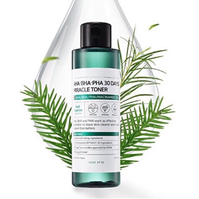 Nước Hoa Hồng &quot;Thần Kỳ&quot; Some By Mi AHA-BHA-PHA 30 Days Miracle Toner 150ml