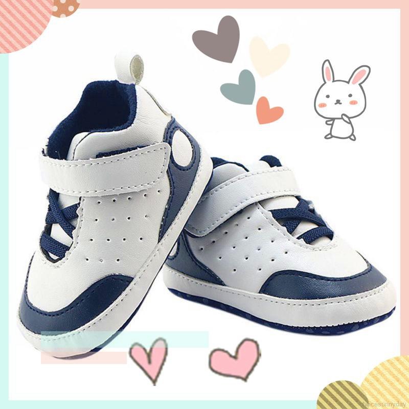 Giày da PU đế mềm dễ thương cho bé