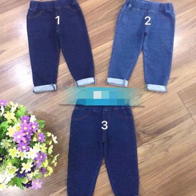 Quần jean da cá size 1-8