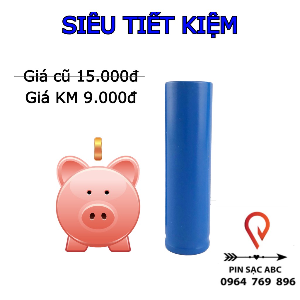 Cell pin Li-ion 18650 800mAh loại siêu tiết kiệm