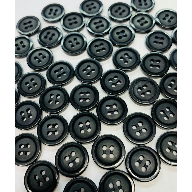 120 Nút Quần Tây Nhám 4 Lỗ Size 16mm Giá Sỉ
