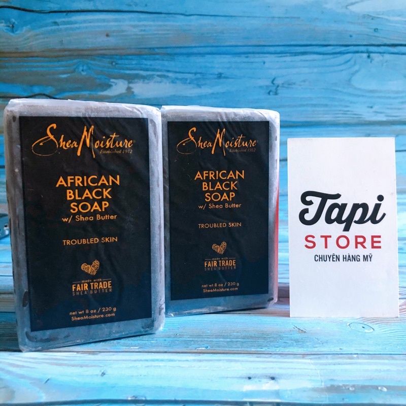 Xà phòng SheaMoisture African Black Soap Bar Soap