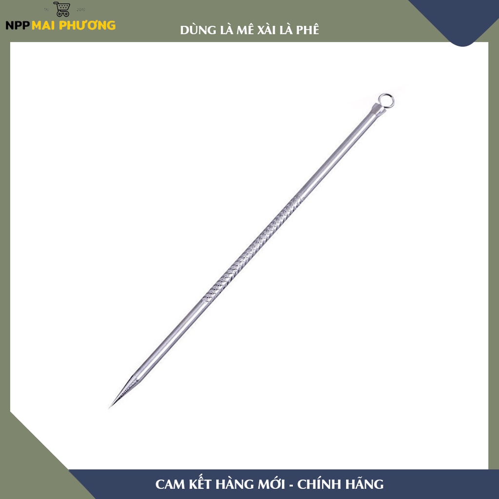 Cây nặn mụn hai đầu bằng thép