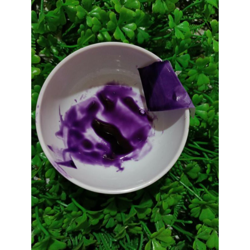 Hương khoai môn dùng để tạo màu và mùi đậm đặc