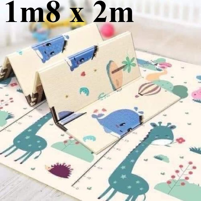 Chiếu xốp gấp gọn siêu êm 1m 8*2m tiện lợi dễ dàng gấp và mang đi xa, dã ngoại có thể làm phao bơi đa năng