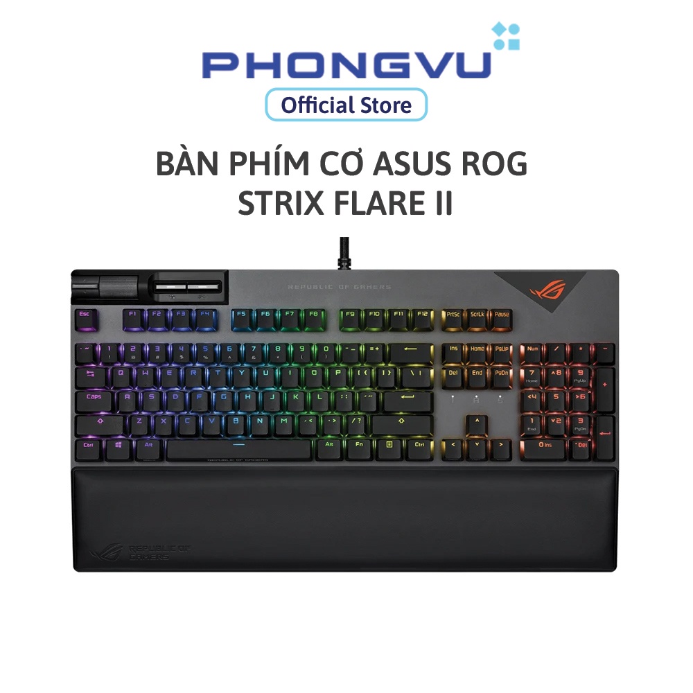 Bàn phím cơ Asus ROG Strix Flare II - Bảo hành 12 tháng
