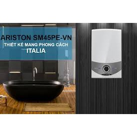 Máy nước nóng có bơm ARISTON SM45PE-SBS, Bảo hành 2 năm