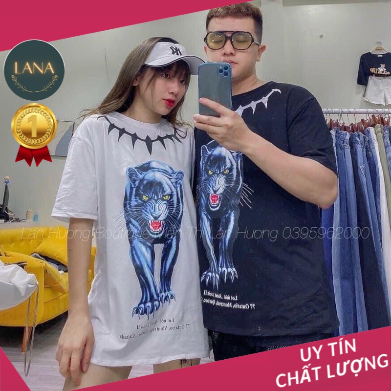 🔥FREESHIP🔥 Áo Thun Tay Lỡ Unisex Hình Con Hổ,Áo Phông Form Rộng Freesize Nam Nữ cực năng động và trẻ trung - LANA