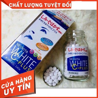 Viên uống trắng da trị nám Vita White Plus Vitamin C.E.B2 của Nhật 240 viên