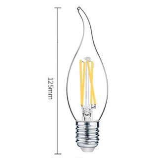 Bóng đèn Led Edison C35 4W hình nến đui E14