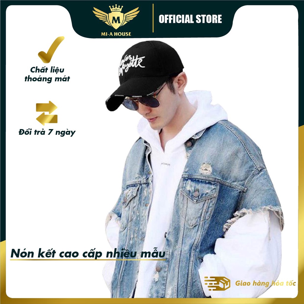 Mũ lưỡi trai / Nón kết cao cấp nhiều mẫu để lựa chọn – thời trang nam nữ - phong cách Streetstyle