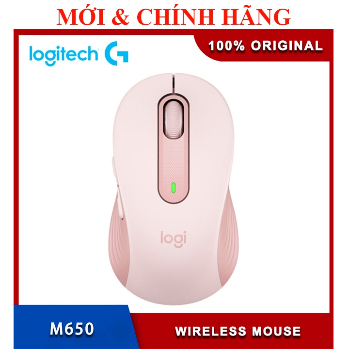 Chuột Logitech Signature M650 Silent Touch Multi Device, POP